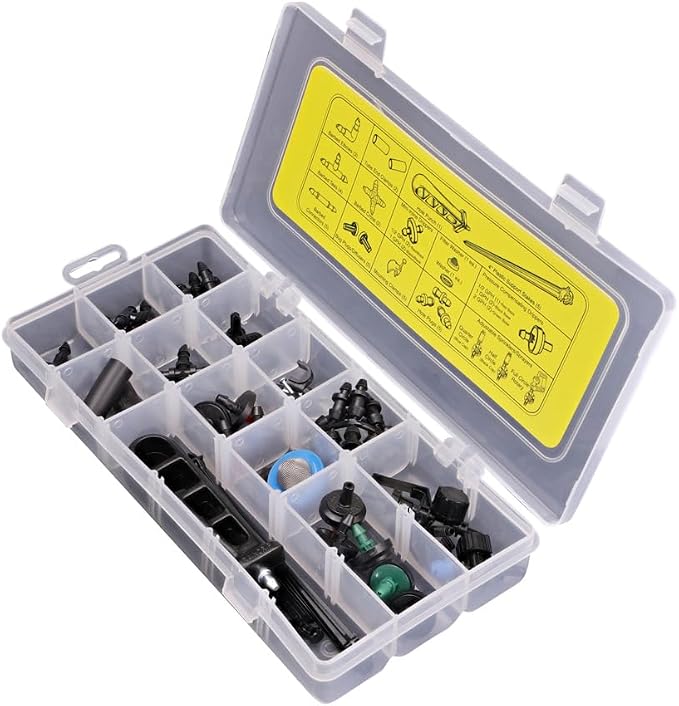 Raindrip R558DT Fix-A-Kit Repair Set , Black