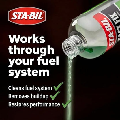 STA-BIL Fast Fix Small Engine Treatment, 8 oz 12-Pack | Helps restore rough-running engines by cleaning carburetors and fuel injectors.