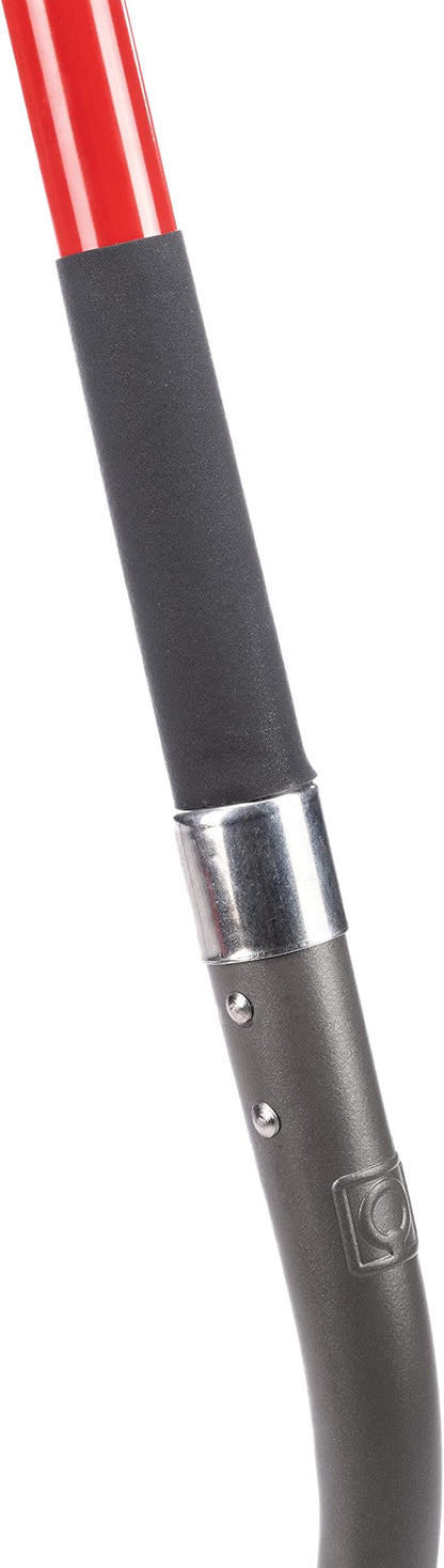 Radius Premium Long Handle Square-Point Shovel, Fiberglass Shaft