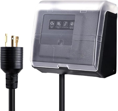 WiFi Pool Pump Timer,NEMA L5-20R Plug-in Timer with Dual Outlets