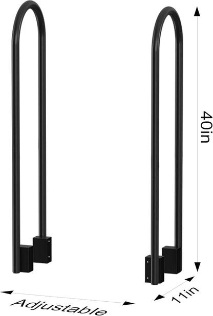 Fire Beauty Firewood Rack Log Holder,Log Storage Holder,Storage Rack,Firewood Stacker for Fireplace Indoor Outdoor(Adjustable)