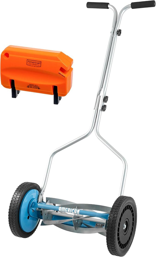 American Lawn Mower 1304-14SK2 14-Inch 5-Blade Reel Mower with Sharpener