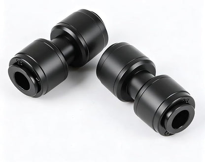 RedChili 30 PCS Quick Connect Drip Irrigation 1/4" Coupling Fitting, Universal Straight Coupler Connectors for 1/4-Inch Drip Tubing Leak Free Fittings for Sprinkler Irrigation System Connection