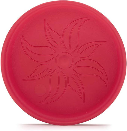 Mintra Garden Pots, 4 Pack Bulk Plastic Plant Pots with Drainage Tray, Round Indoor & Outdoor Decorative Planters with Drain Holes for Flowers, Herbs & Plants, 11cm Diameter – Coral, 4.3 in