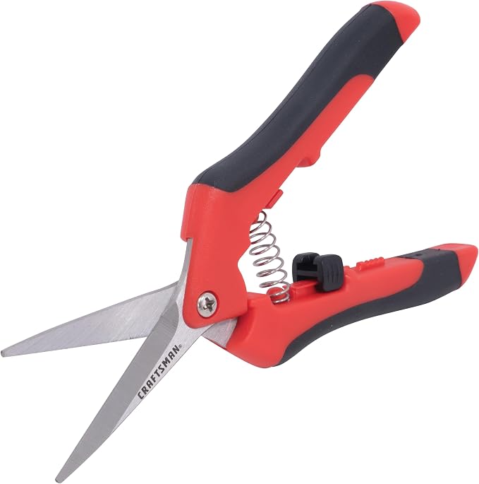 Stem and Branch Pruning Bundle: Bypass Pruner and Garden Snips