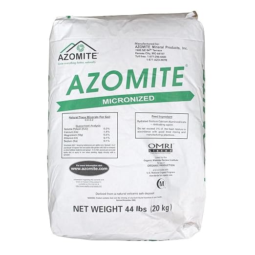 Azomite Raw Supply Organic Trace Mineral Powder 44LB Micronized