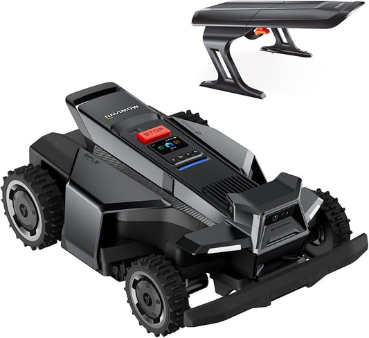 Segway Navimow X430 Robot Lawn Mower Wire Free with Garage X, 4WD for 84% Slopes, Zero-Turn Mowing, Dual 180W Motors, Covers 1 Acre (Garage Shipped Separately)