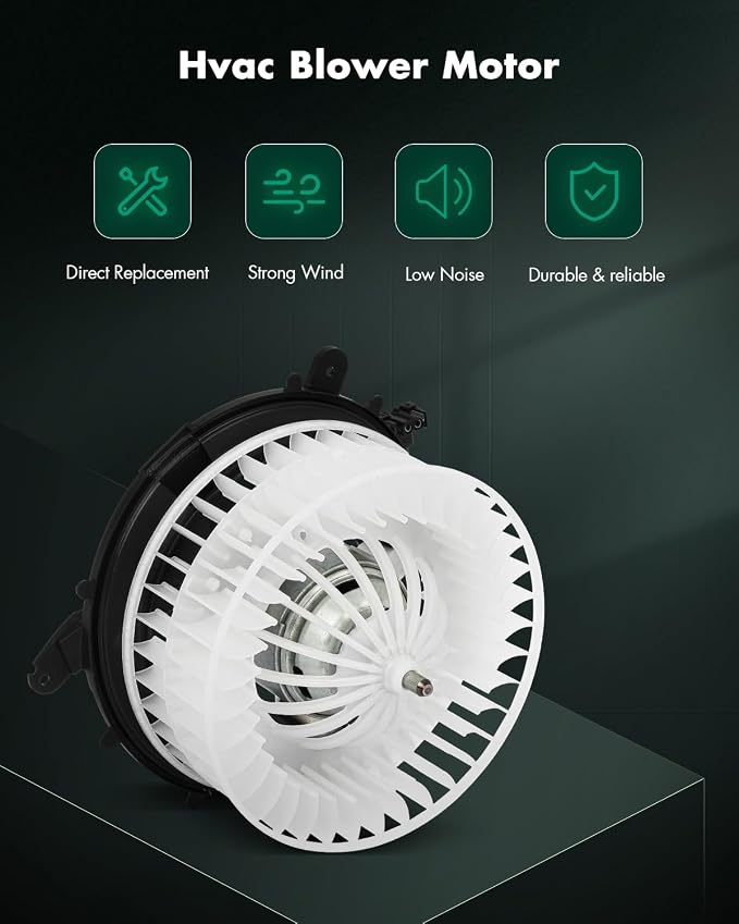 SCITOO PM4129 Front HVAC Blower Motor with Fan Cage for Mercedes-Benz 2000-2006