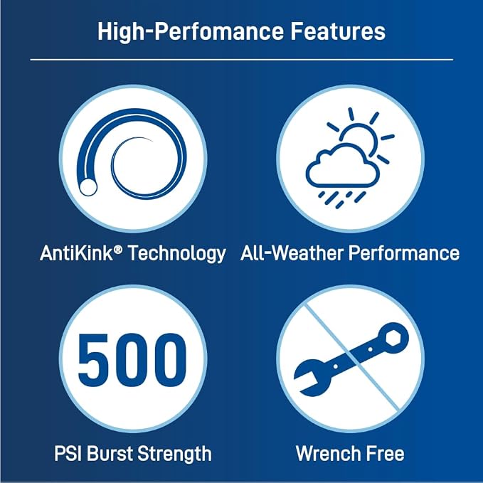 Orbit Pro POLYFUSION Heavy Duty Water Hose (50-Foot x 5/8-Inch)