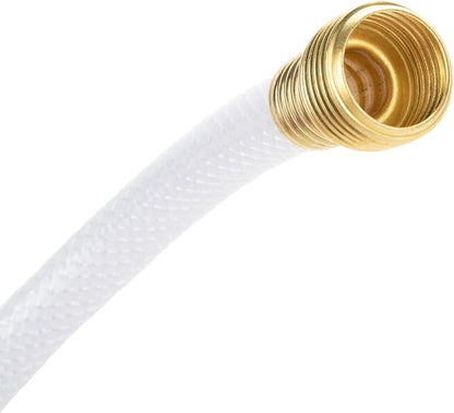 Camco TastePURE 75 Foot RV and Marine Drinking Water Hose Accessory with 5/8" ID for Camping, Tailgating, & Outdoor Recreation, White