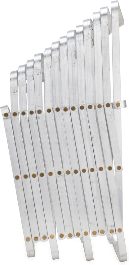 Camco Aluminum Sewer Hose Support, Supports Sewer Hoses Up to 10', Includes Strap Kit to Secure Your Hose in Place, Durable Construction, Lightweight Design, 40351