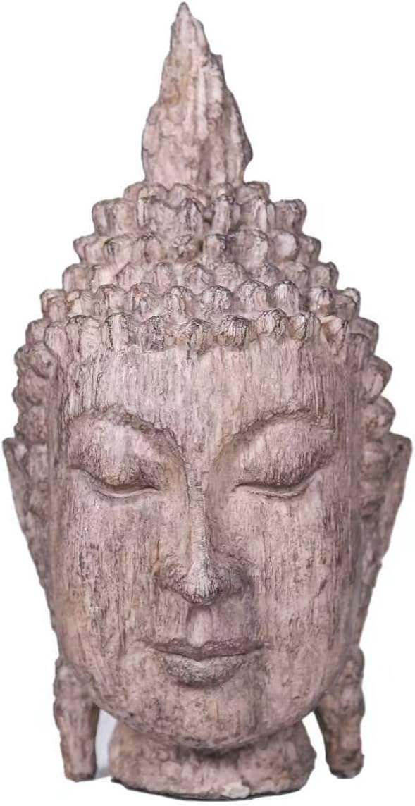 Decorative Buddha head statue, exquisite Zen garden home decoration