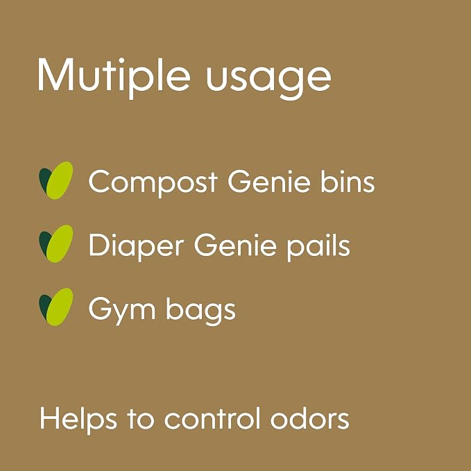 Compost Genie Carbon Filters, Absorb and minimize Odors, with a Pack of 4 Lasting up to 4 Months