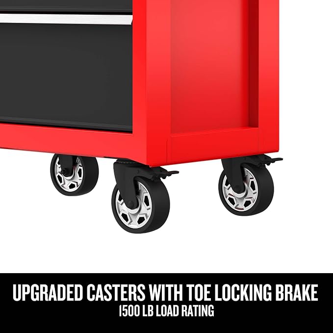 CRAFTSMAN Rolling Tool Chest, 26-inch, 5-Drawer, Workshop Tool Storage with Wheels (CMST32752RB)