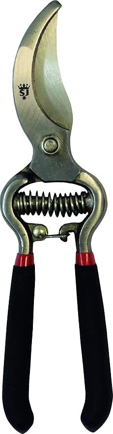 Spear & Jackson 5559BS Razorsharp Vintage Style Bypass Pruners, Black & Silver