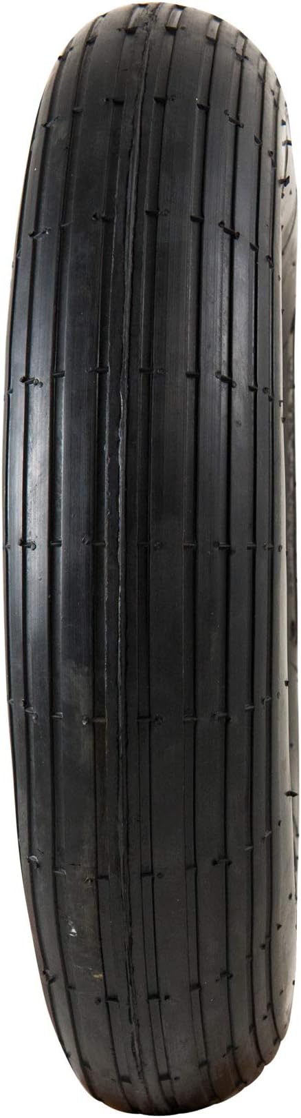 Marathon 4.80/4.00-8" Lawn & Garden Tire (Pack of 2) - 15.5" Diameter, 8" Rim, Symmetrical Tread, Air-filled Construction
