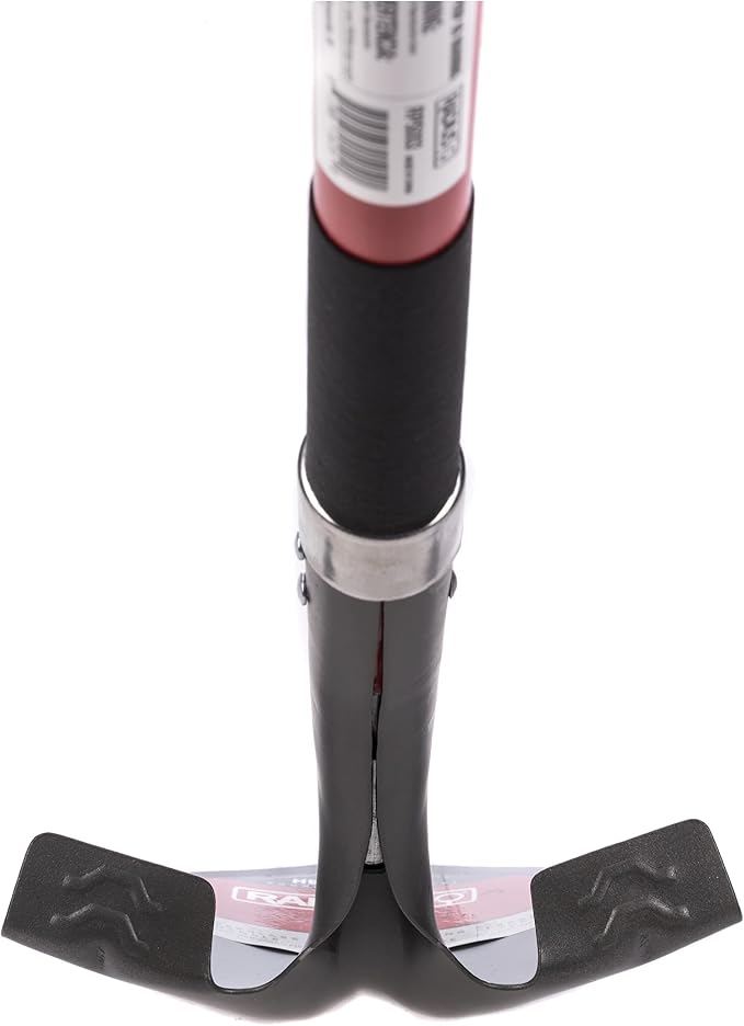 Radius Premium D-Handle Round-Point Shovel, Fiberglass Shaft