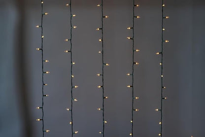 Brite Star 35 Lt Straight Line Lights, Clear, Green Wire