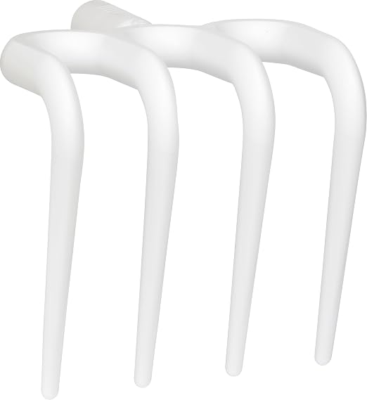 Vikan 56915 Rake,Hygienic,8",PP,White