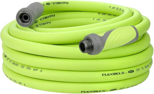 Flexzilla Garden Hose with SwivelGrip (50 ft.) and Nozzle Kit