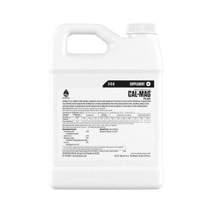 Botanicare Cal-Mag Plus, A Calcium, Magnesium, And Iron Plant Supplement, Corrects Common Plant Deficiencies, Add To Water Or Use As A Spray, 2-0-0 NPK, Quart