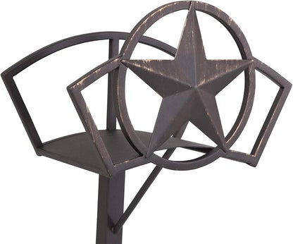 Liberty Garden Products 117-KD Star Hose Stand, Black
