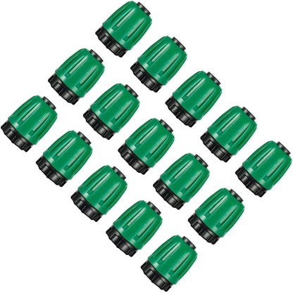 15 Pcs 1/2 Inch Irrigation Tubing End Plugs Drip Irrigation Fittings Drip Line Plugs End Cap for 1/2" irrigation tubing Drip Irrigation System Connection Parts