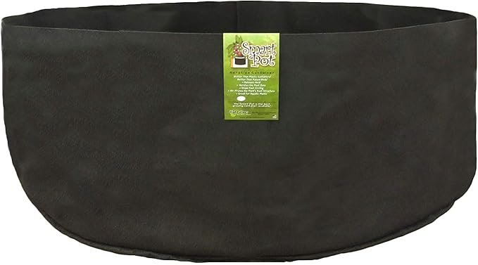 Smart Pots 800-Gallon Smart Pot Soft-Sided Container, Black