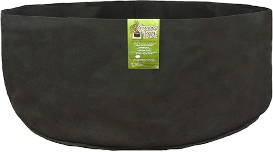 Smart Pots 500-Gallon Smart Pot Soft-Sided Container, Black
