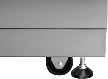 KoolMore 32 in. Stainless-Steel Outdoor Kitchen Cabinet with Three Drawers (KM-OKS-CAB3)