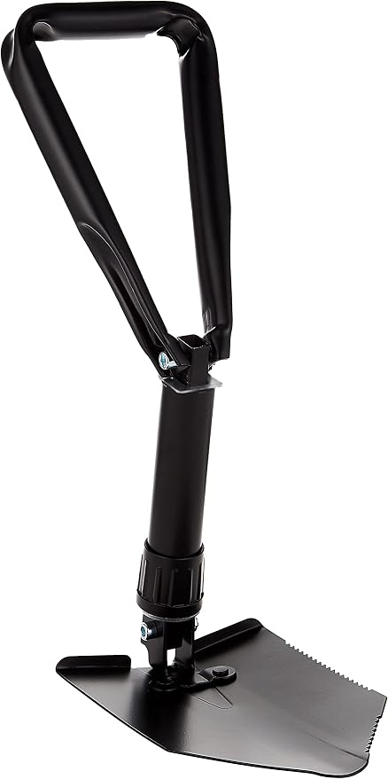 Coghlan's Folding Shovel – Lightweight Collapsible Entrenching Tool for Camping, Hiking, Survival, and Emergency Use – Durable Compact Design for Outdoor Adventures (Pack of 4)