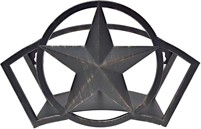 Liberty Garden 234 Liberty Star Mount Hose Butler, Holds 125-Feet of, 5/8-Inch, Black