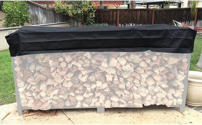 Firewood Rack Top Cover Waterproof Replacement for 6 foot | Firewood Log Heavy Duty Storage Log Rack Covers (Not The Full Cover)