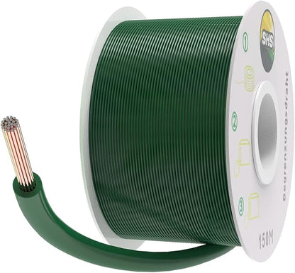 RASENFREUND 150 m Boundary Cable + 450 Ground Spikes for Robotic Lawnmower Lawn Robot Accessory Set Boundary Wire for Search Cable – Compatible with Gardena/Bosch/Husqvarna/Worx/Honda /