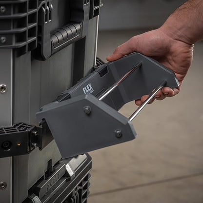FLEX Stack Pack Side Mount Rails 2-Pack, for Mounting Track-Lock Attachments - FS1608-2