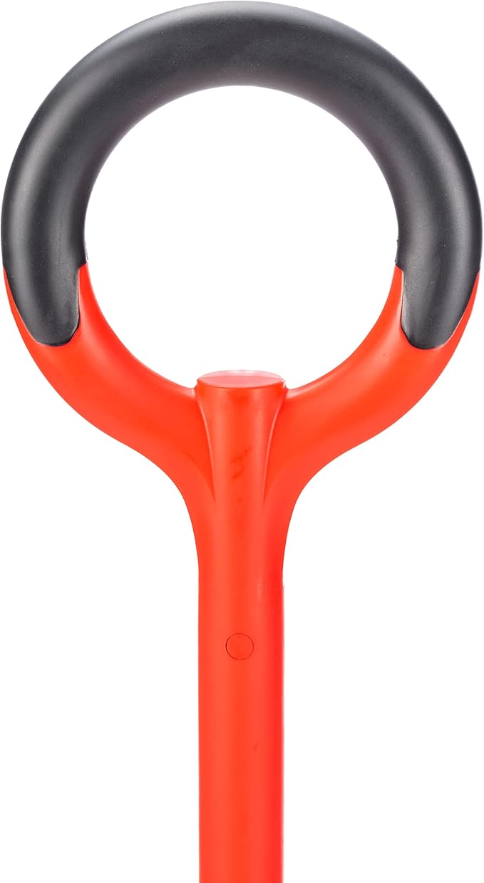 Root Slayer 22811 Drain Spade for Trenching & Landscaping, Red