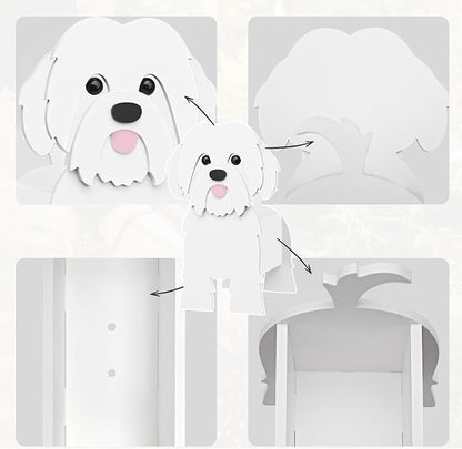 Shih Tzu Dog Planter, Pet Shape Garden Pots Plant Pots for Indoor/Outdoor Gardens Decoration, Cute, Surprise Gifts/Souvenirs for Pet Lovers