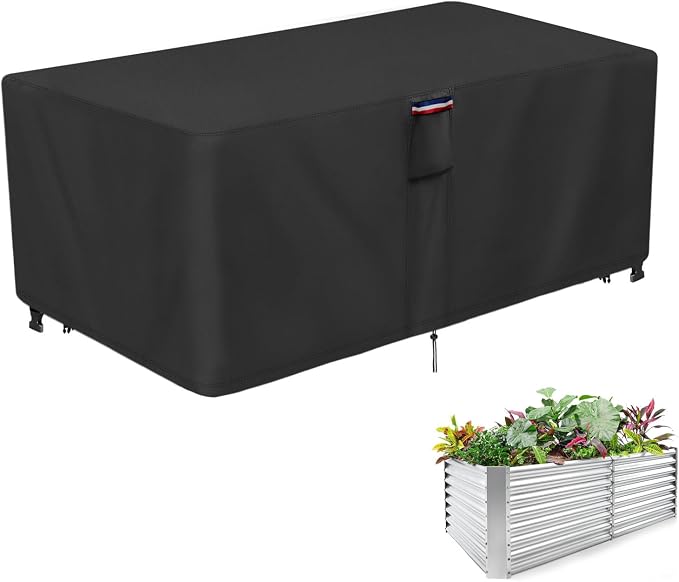 Plant Covers Freeze Protection, Fit 4x2 FT Raised Garden Beds - Heavy Duty Frost Cover for Outdoor Winter Frost Cold Weather, Black 49" x 25" x 25"