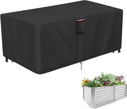 Plant Covers Freeze Protection, Fit 4x2 FT Raised Garden Beds - Heavy Duty Frost Cover for Outdoor Winter Frost Cold Weather, Black 49" x 25" x 25"