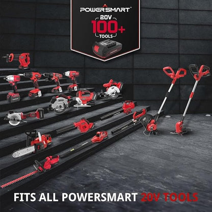 PowerSmart 40V Leaf Blower Cordless, 650CFM 150MPH Performance with 2 x 2.0Ah Batteries & Chargers Included,Powerful Blowers for Lawn Care, Patio, Dust, Blowing Leaves and Dust