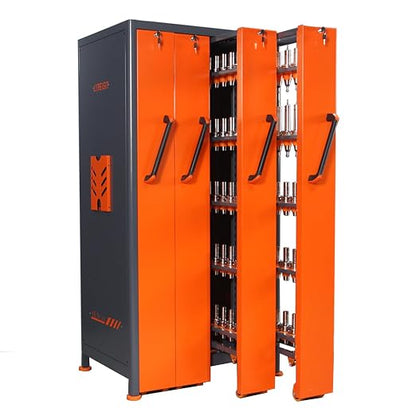 CAT/BT40 Large Capacity CNC Tool Storage Cabinet, CNC Tool Holder Vertical Drawer Cabinet for Warehouse Workshop Factory Garage Machining Centers