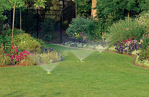 Orbit 58092N Port-A-Rain Hose Watering Sprinkler System, Green (Pack of 3)
