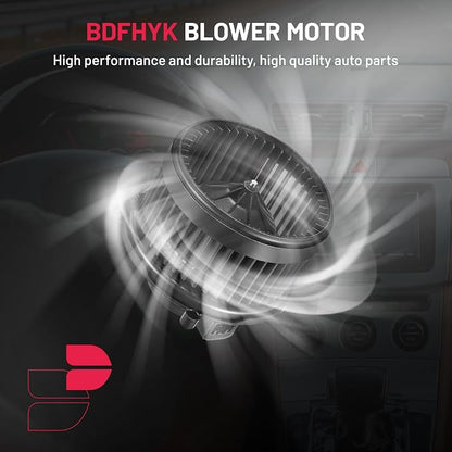 BDFHYK 700174 AC Heater Blower Motor Compatible with Nissan Titan 2004-2015,Nissan Armada 2005-2015,Infiniti QX56 2004-2010,Replacement Blower Moters Assembly OE# 700174,27226ZH00A,27226-ZH00A