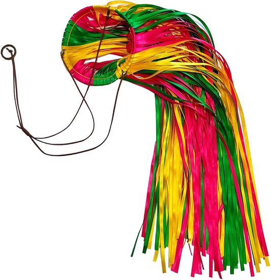 Satin Ribbon Windsock Streamer, Outdoor Decorations for Your Patio, Garden, Yard, Dock and Camper, 41-Inch, WS41-HHL