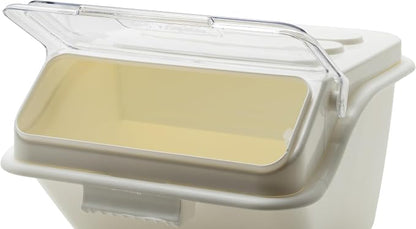 Winco IB-2S Shelf Ingredient Bins 2 gal (40 Cup Capacity), White