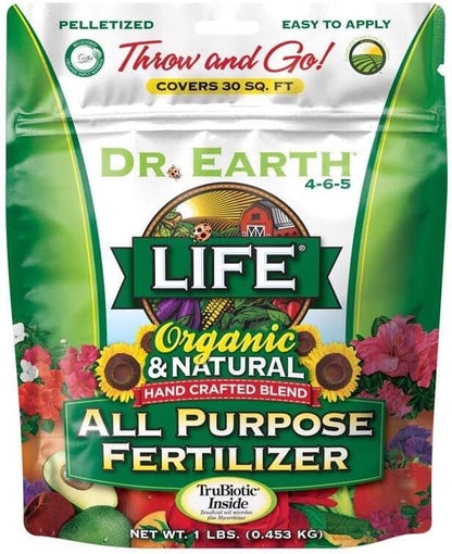 Dr. Earth 91164 1 lb. 5-5-5 MINIS Life All Purpose Fertilizer