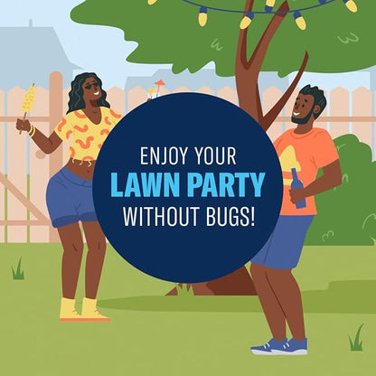 BioAdvanced Lawn Party Mosquito and Tick Control, Concentrate, 1 Gal, 21,333 Sq Ft