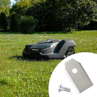 30pack Robotic Lawn Mower Replacement Automower Lawnmower Blades Fit for All Gardena Robotic Automower and Husqvarna Robotic