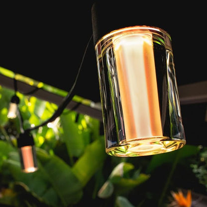 LIFX 24ft Smart Outdoor Extendable String Lights, Wi-Fi 2.4GHz, Color-Changing RGB + Tunable White, App & Voice Control (Alexa, Google, HomeKit), Dynamic Effects & Schedules, Patio & Garden Lighting