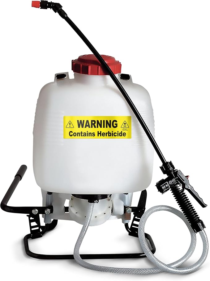 Herbicide Sticker - Warning Label Signage for Pump and Garden Sprayers: Weather and Fade Resistant, Extreme Stick, Commercial Grade, Herbicide Labels - USA Made (20 Labels)